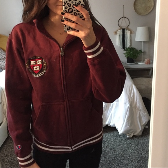 champion maroon jacket